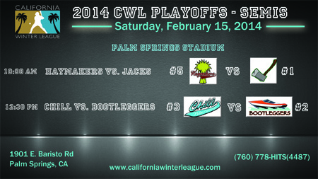 CWL Playoffs – Semifinals (2/15/14)