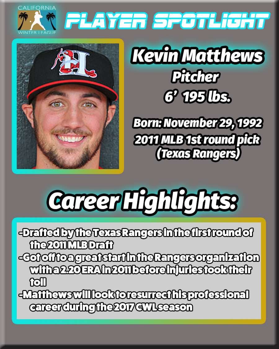 2017 CWL Spotlight: Kevin Matthews