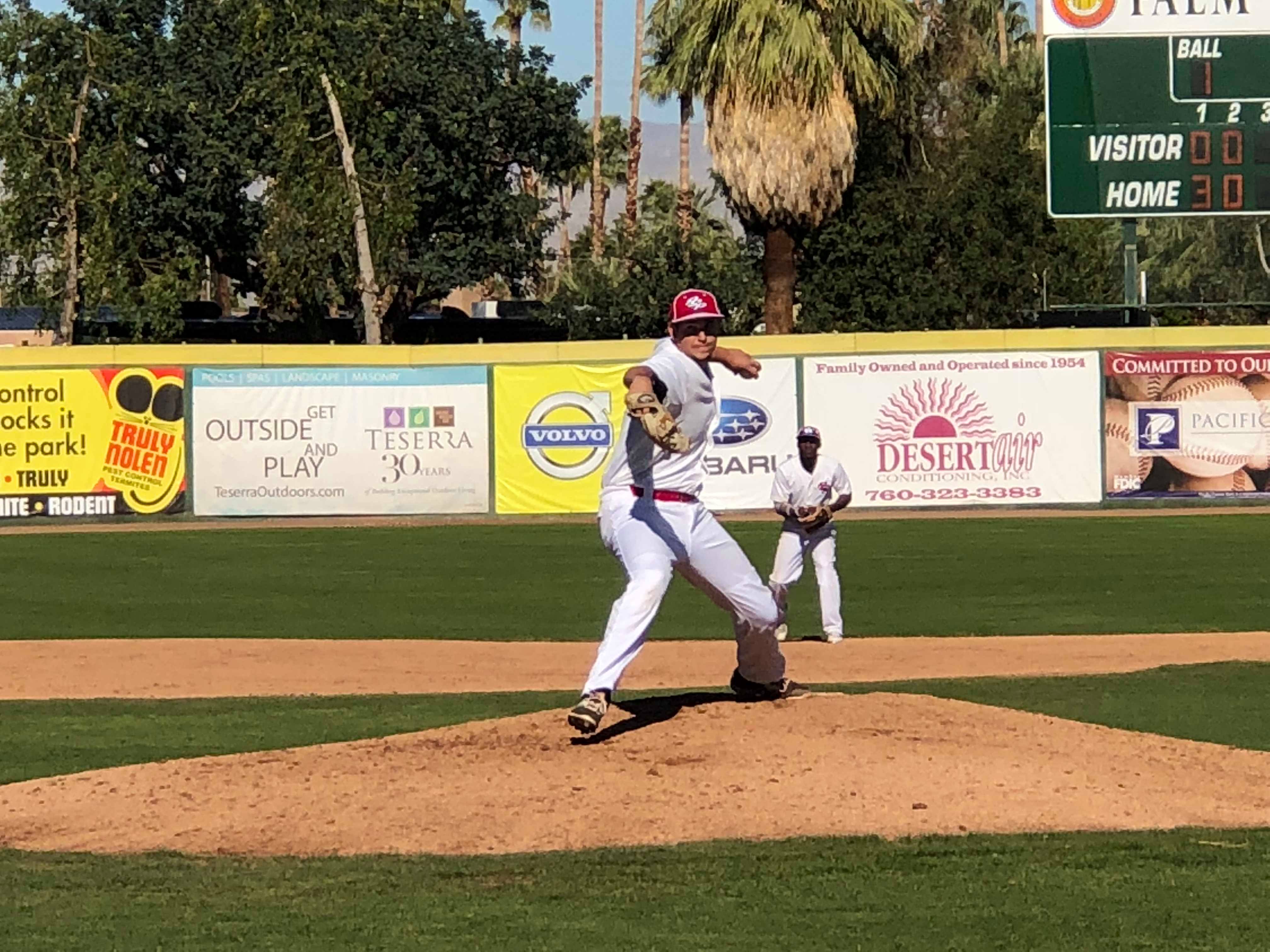 Another Combined Gem From Power Pitching Lifts Palm Springs to Victory