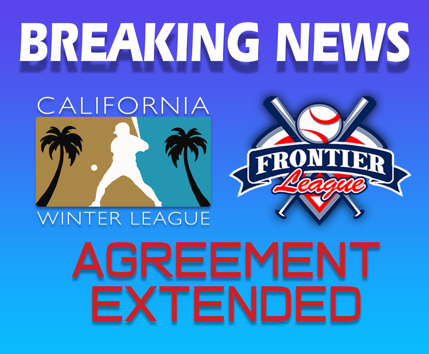 California Winter League and Frontier League Extend Relationship