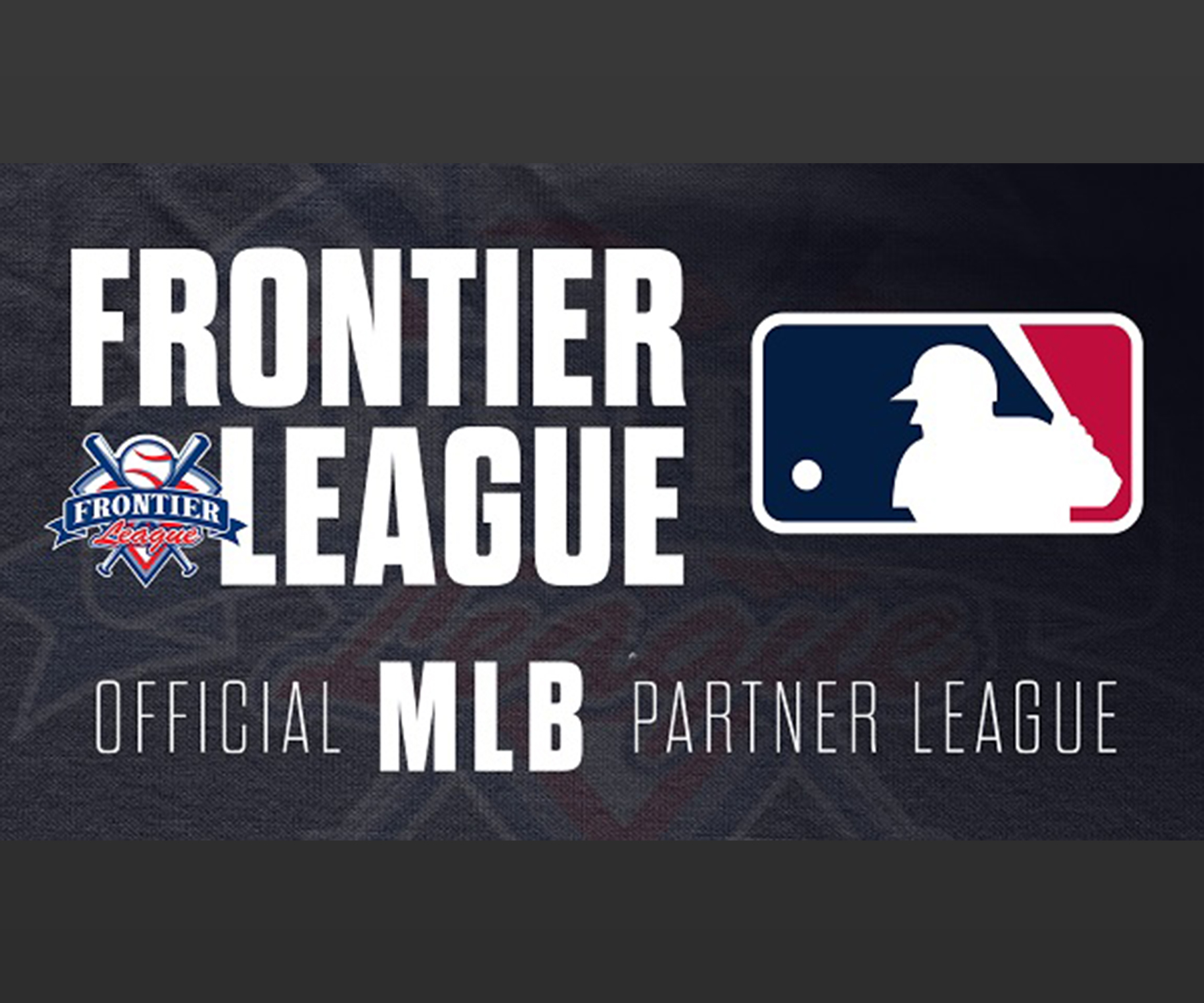 Frontier League Designated as Partner League of MLB