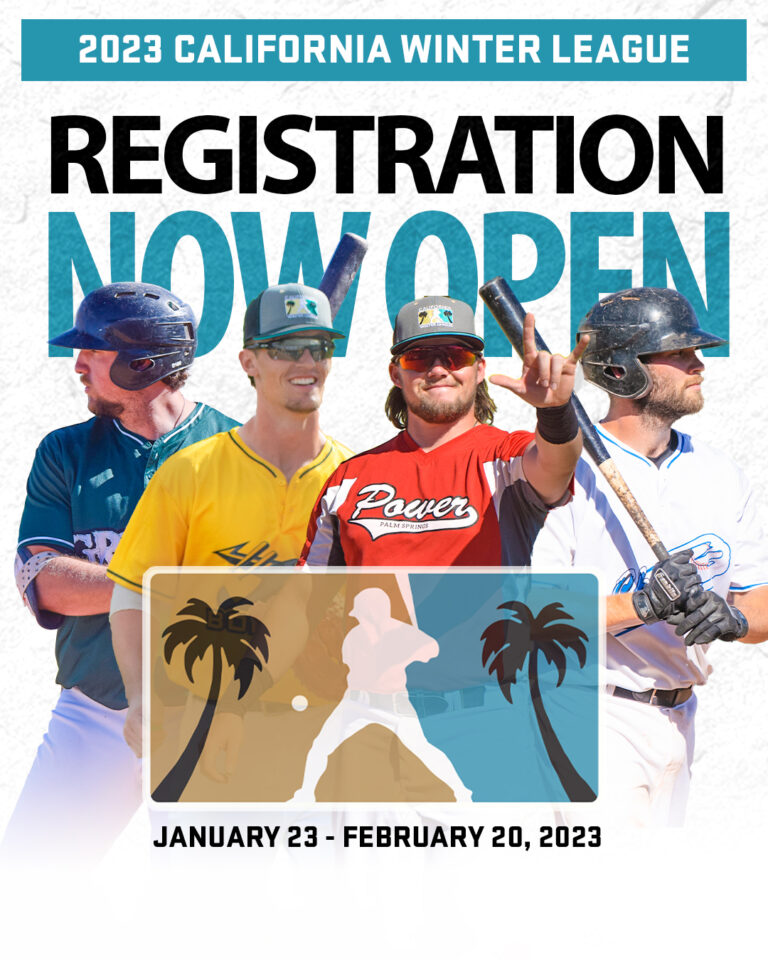 Registration Now Open for 2023! California Winter League